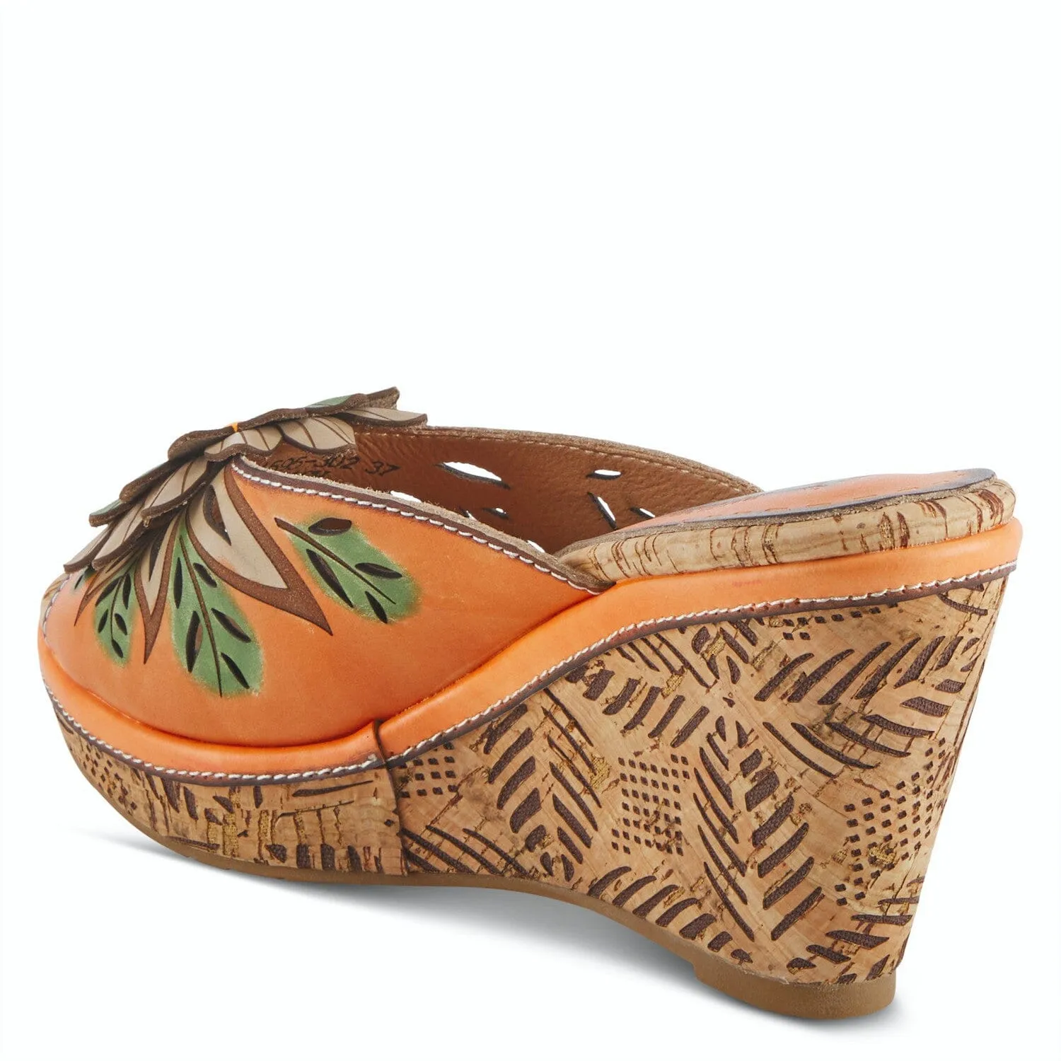 SPRING STEP L'ARTISTE BLOOM SLIDE SANDAL - ENDVERKAUF!