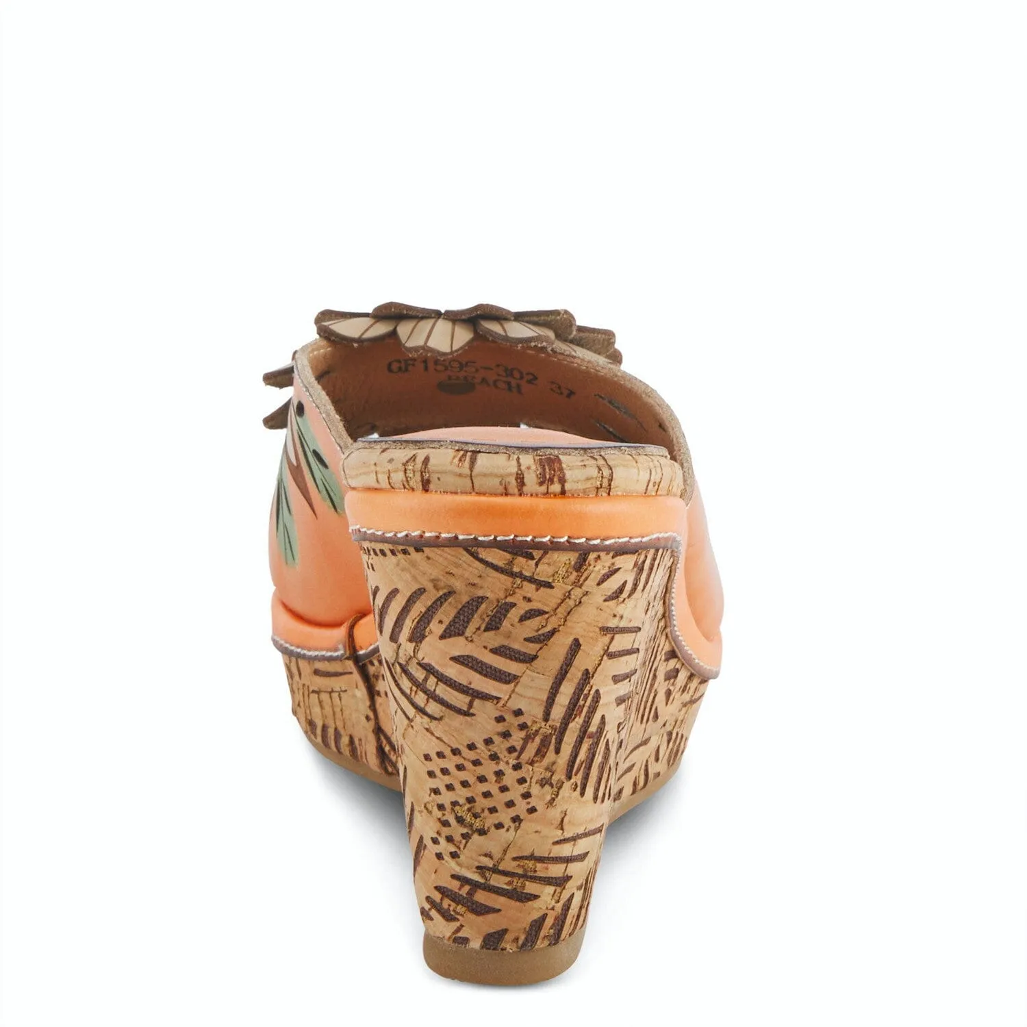 SPRING STEP L'ARTISTE BLOOM SLIDE SANDAL - ENDVERKAUF!