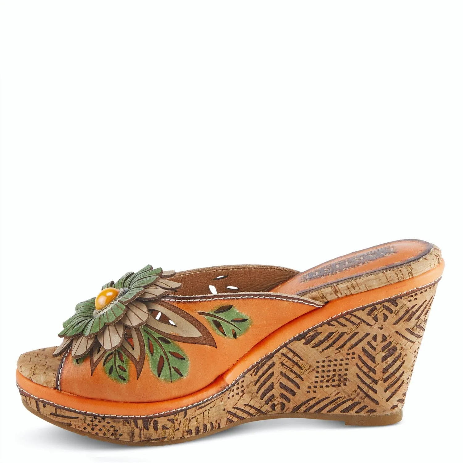 SPRING STEP L'ARTISTE BLOOM SLIDE SANDAL - ENDVERKAUF!