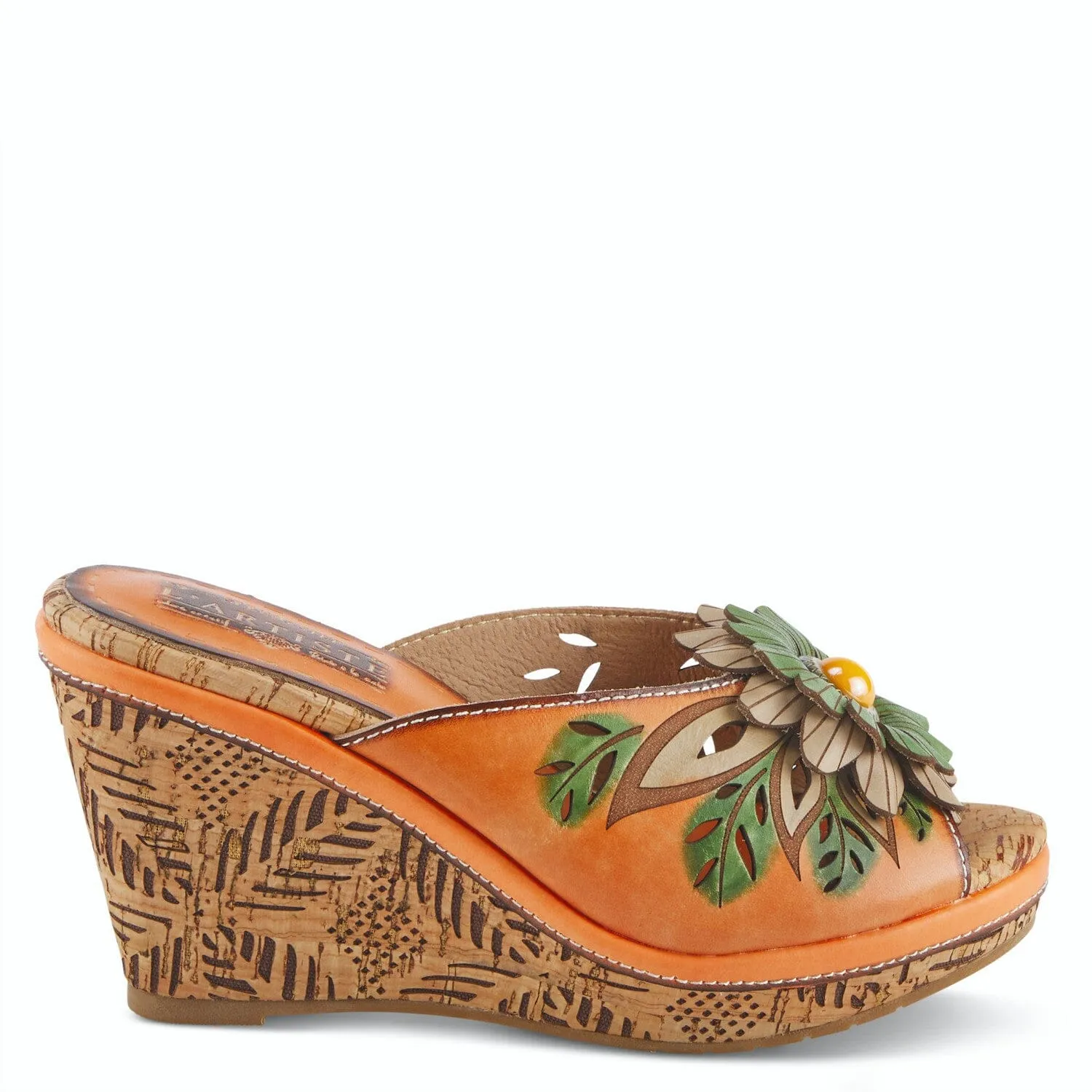 SPRING STEP L'ARTISTE BLOOM SLIDE SANDAL - ENDVERKAUF!