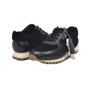 Surrey Sneakers aus schwarzem Leder und Wildleder - stilvoll und bequem