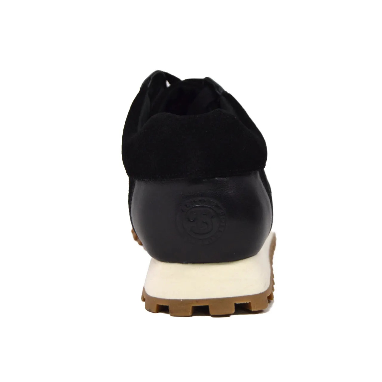 Surrey Sneakers aus schwarzem Leder und Wildleder - stilvoll und bequem