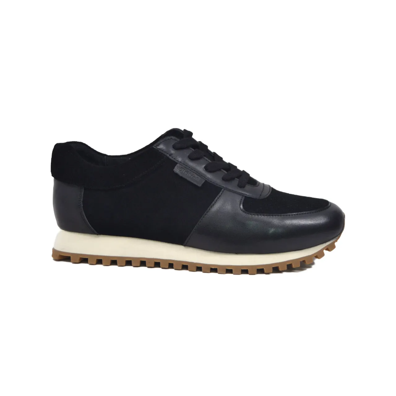 Surrey Sneakers aus schwarzem Leder und Wildleder - stilvoll und bequem