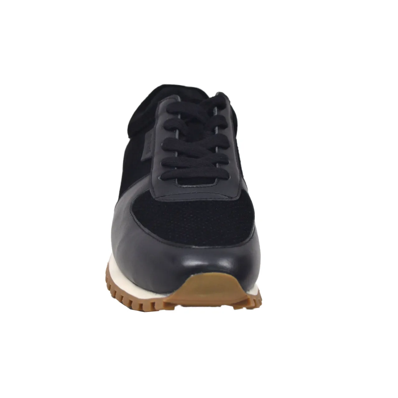 Surrey Sneakers aus schwarzem Leder und Wildleder - stilvoll und bequem
