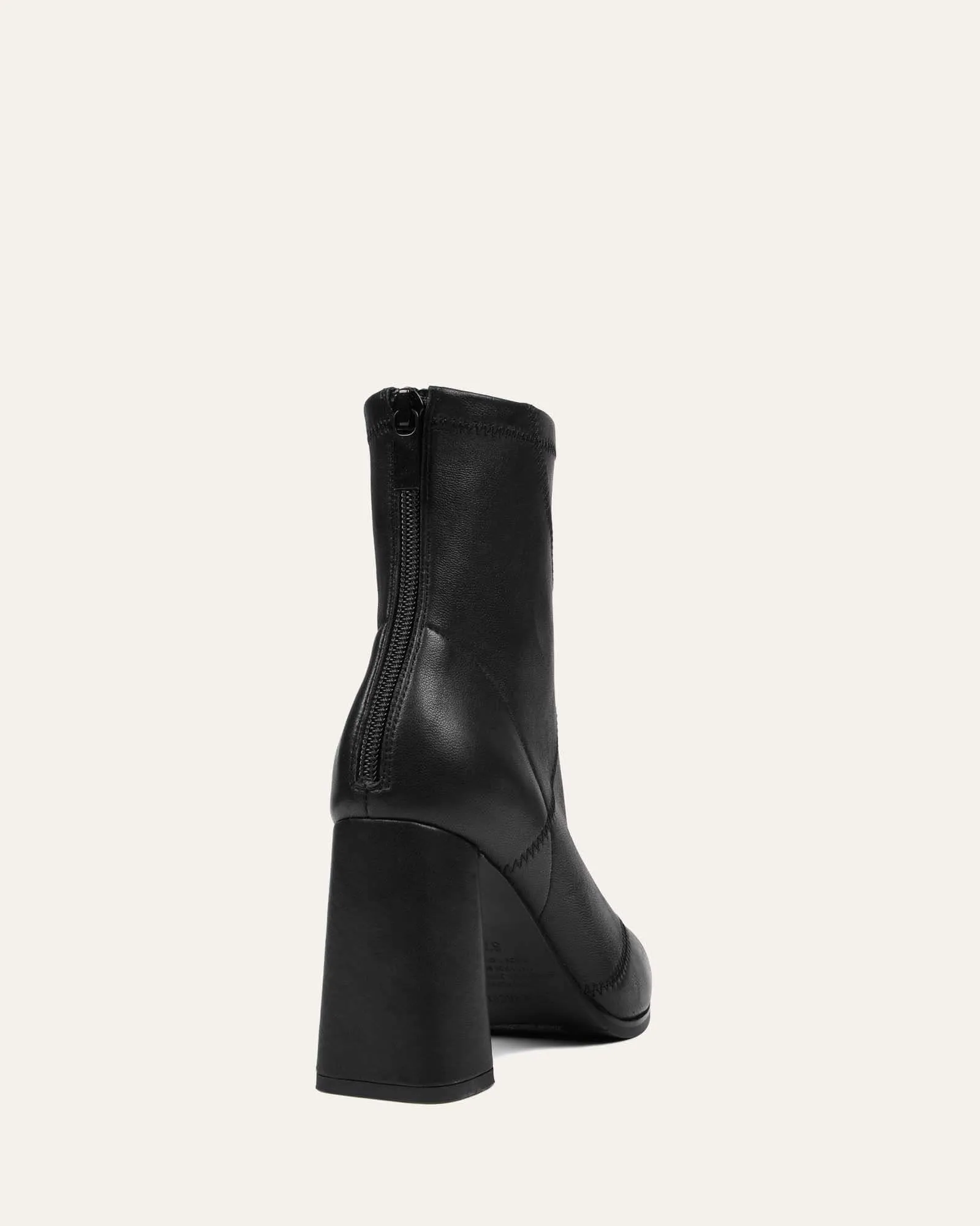 TEX Stiefeletten Schwarz Leder
