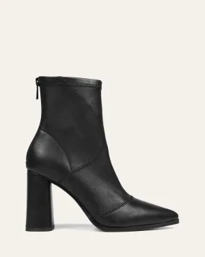 TEX Stiefeletten Schwarz Leder