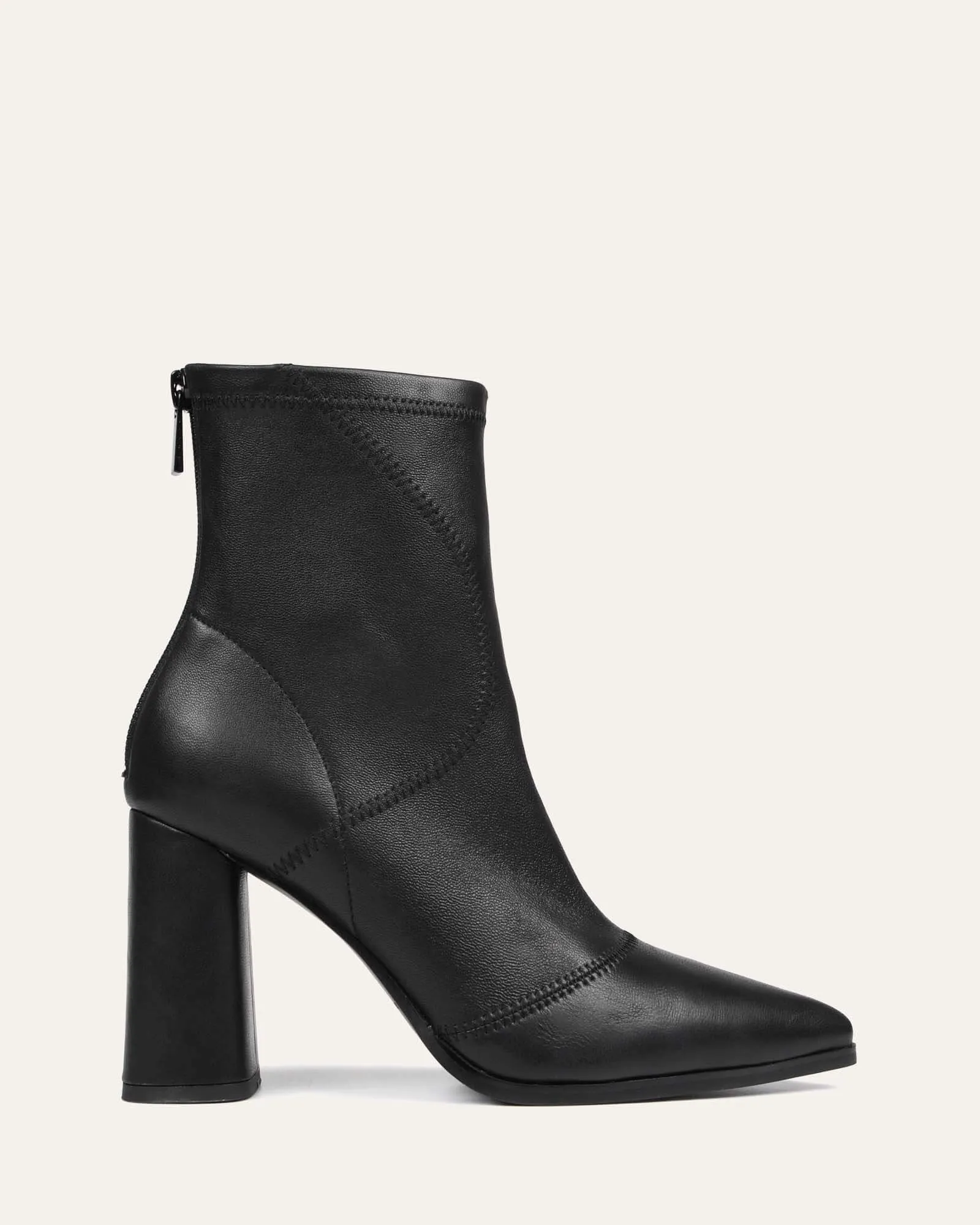 TEX Stiefeletten Schwarz Leder