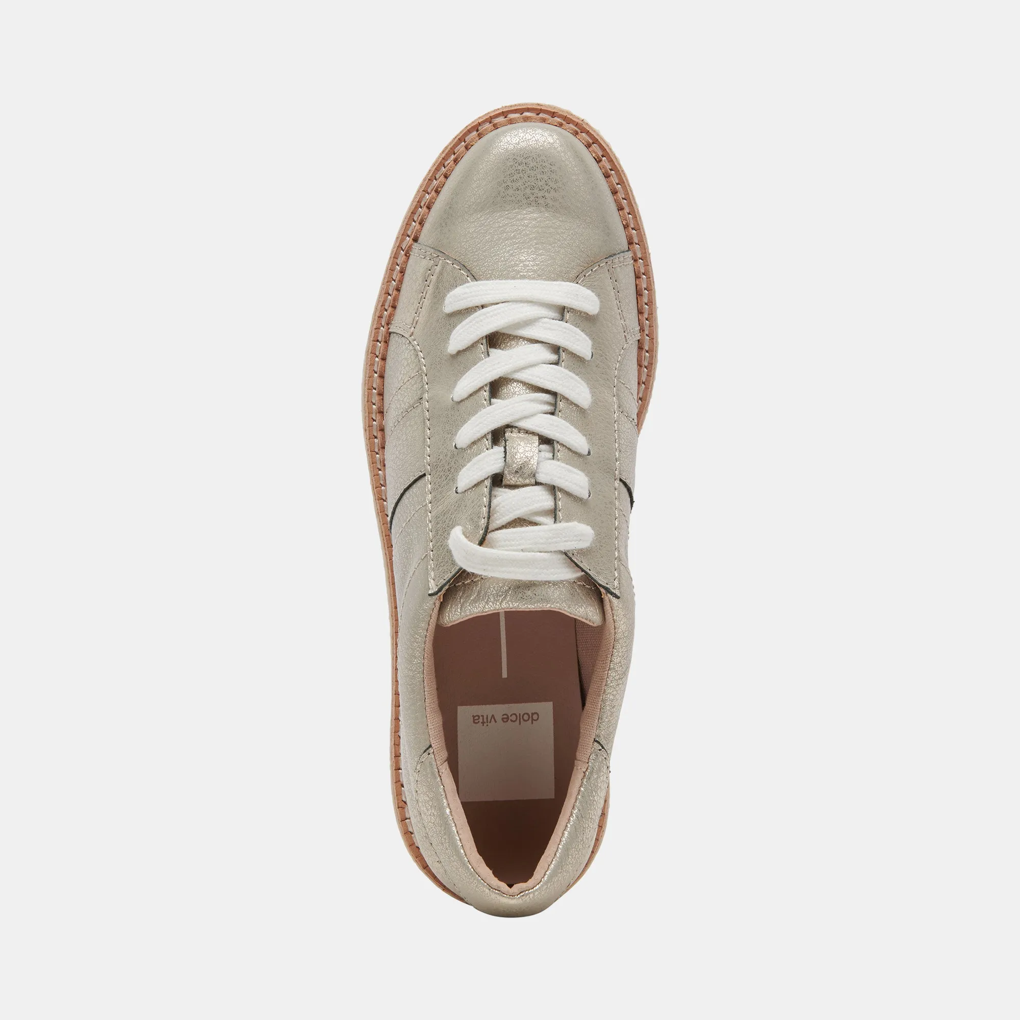 TIGER SNEAKERS HELLGOLD LEDER