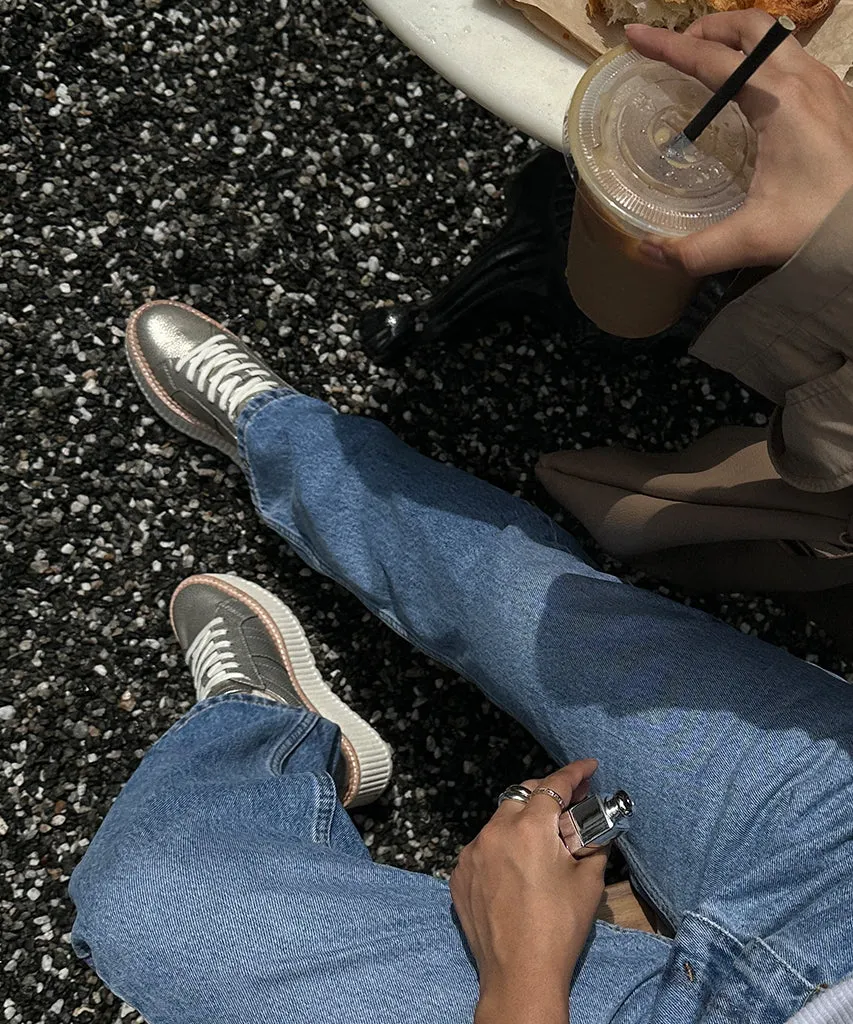 TIGER SNEAKERS HELLGOLD LEDER