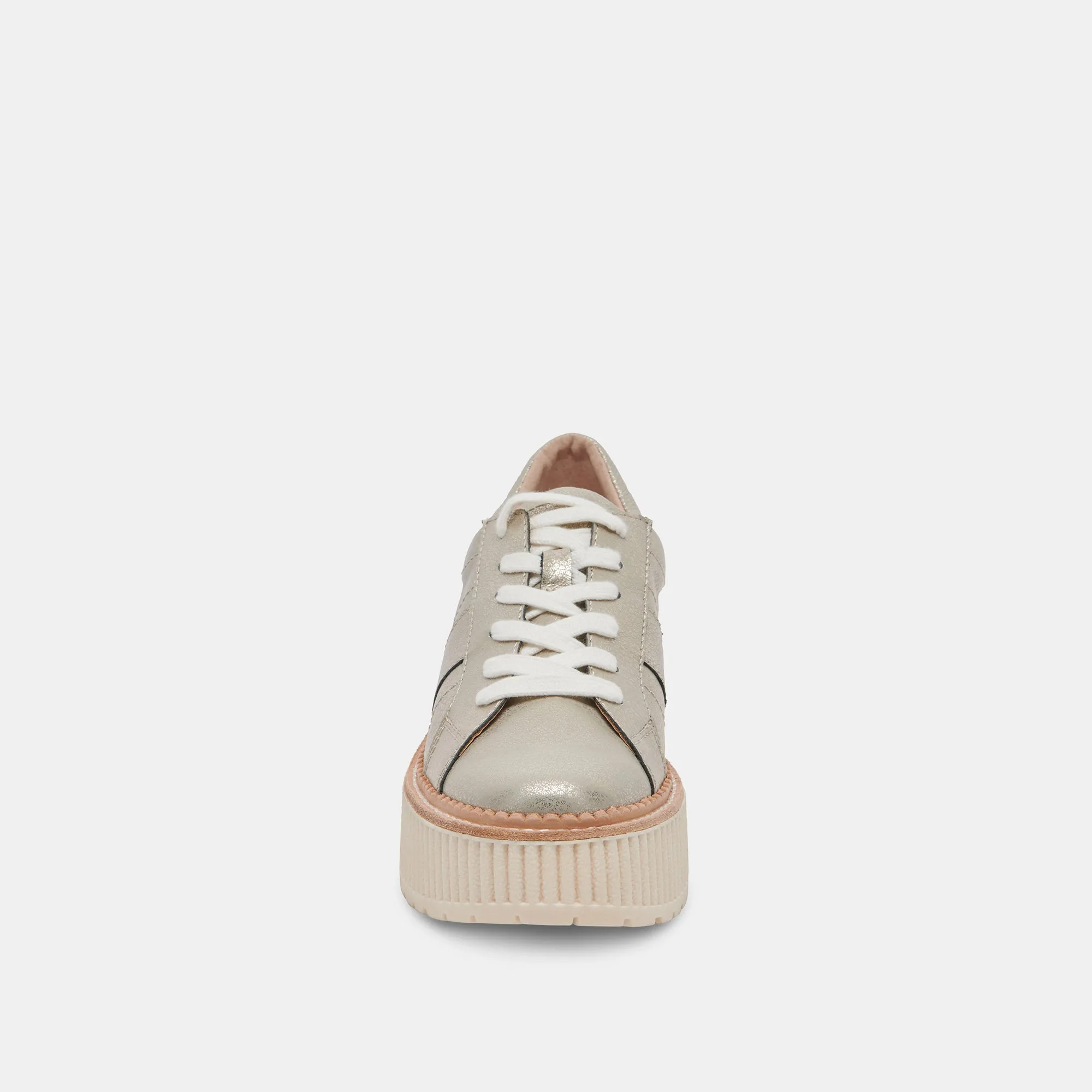 TIGER SNEAKERS HELLGOLD LEDER