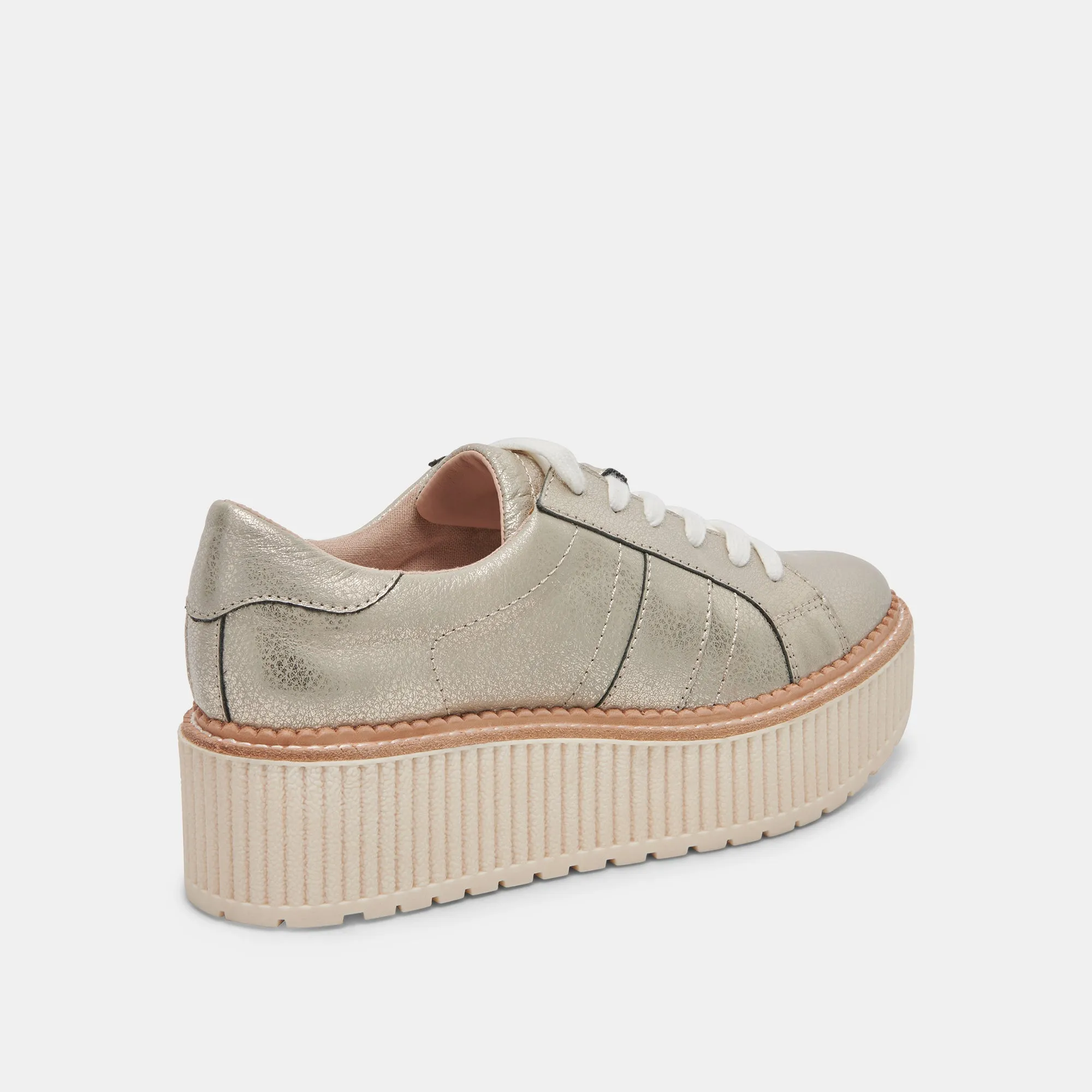 TIGER SNEAKERS HELLGOLD LEDER
