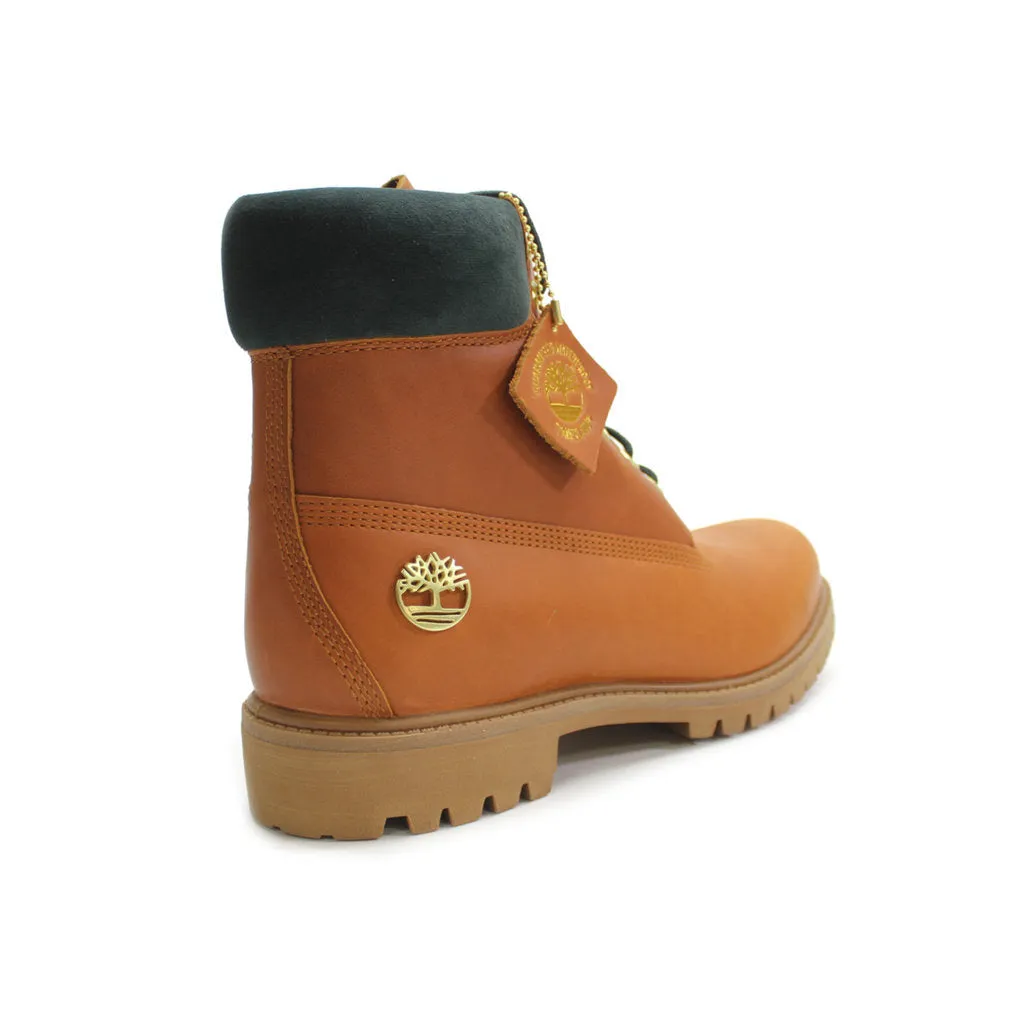 Timberland 6 Zoll Premium wasserdichte Vollnarbenleder Herren Knöchelstiefel