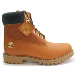 Timberland 6 Zoll Premium wasserdichte Vollnarbenleder Herren Knöchelstiefel