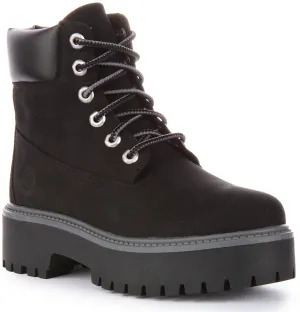 Timberland A5Rh5 6-Zoll Plateauschuhe in Schwarz für Damen Timberland