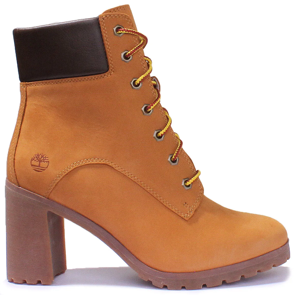 Timberland Allington 6-Zoll-Blockabsatz-Stiefelette in Weizen für Damen Schuhe Timberland