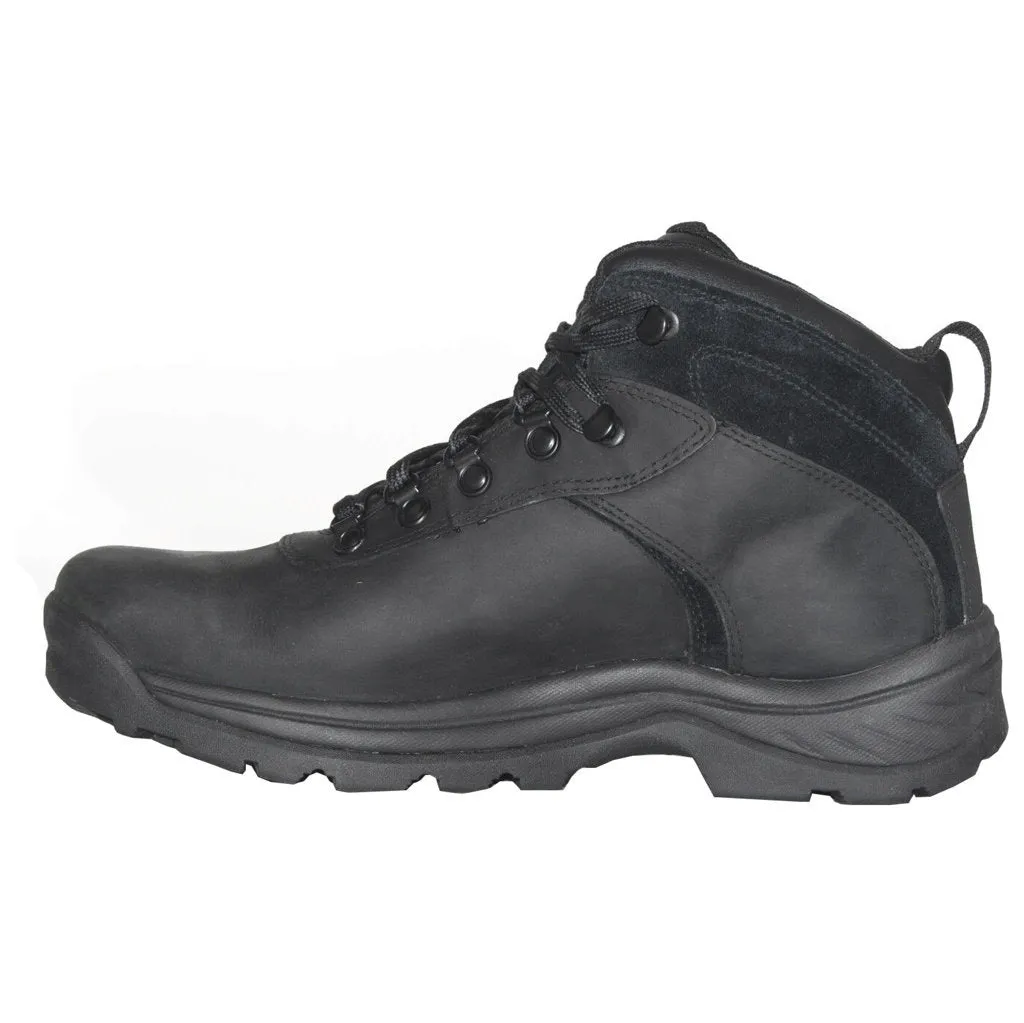 Timberland Flume Mid wasserdichte schwarze Herren Knöchel-Wanderstiefel