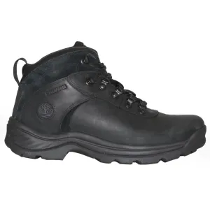 Timberland Flume Mid wasserdichte schwarze Herren Knöchel-Wanderstiefel