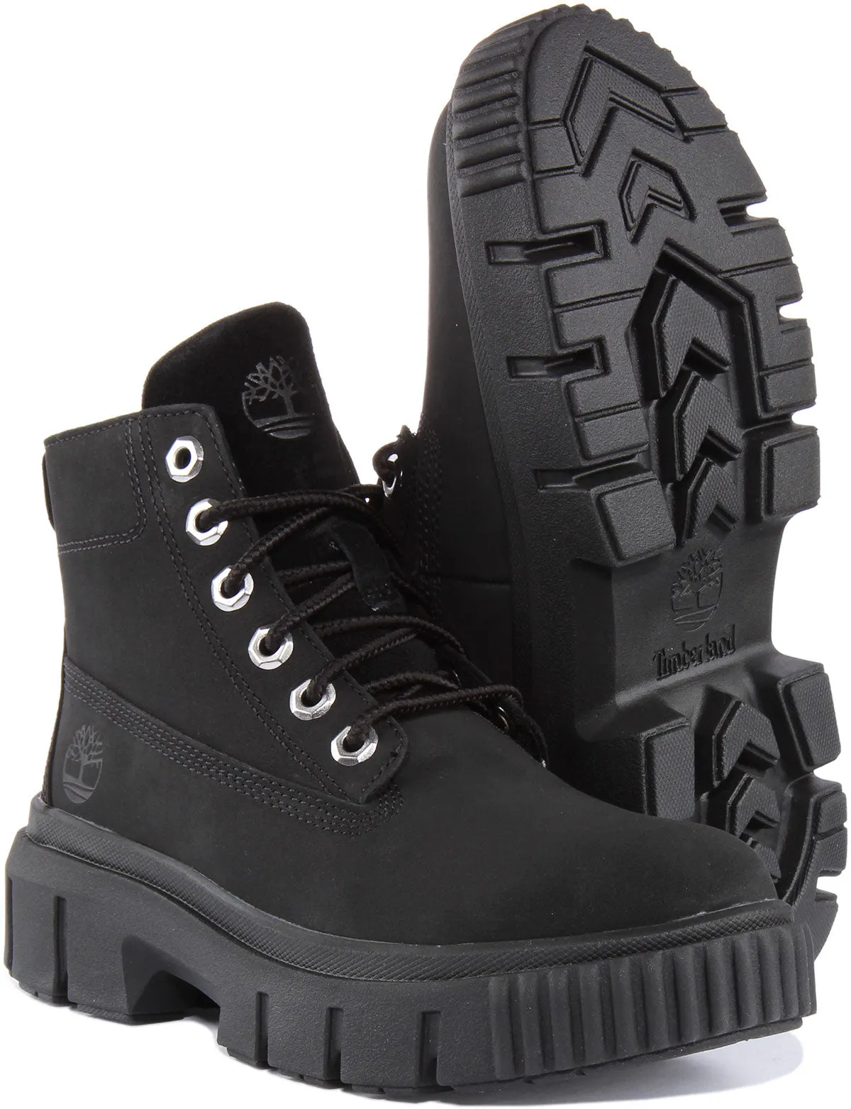 Timberland Greyfield 6 Zoll Stiefel A5RNG in Schwarz Schuhe Timberland