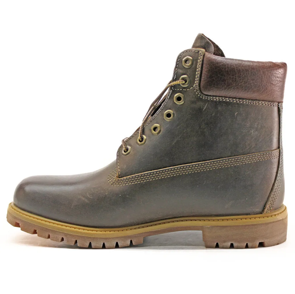 Timberland Premium 6 Zoll Leder Herren Knöchelstiefel