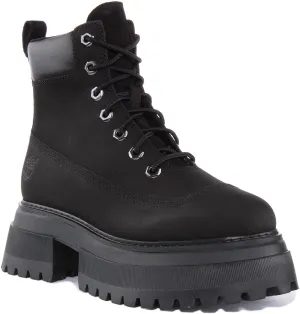 Timberland Sky 6 Inch Platform A428J Schuhe in Schwarz Timberland