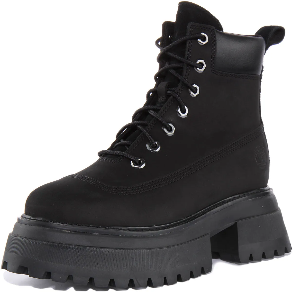 Timberland Sky 6 Inch Platform A428J Schuhe in Schwarz Timberland