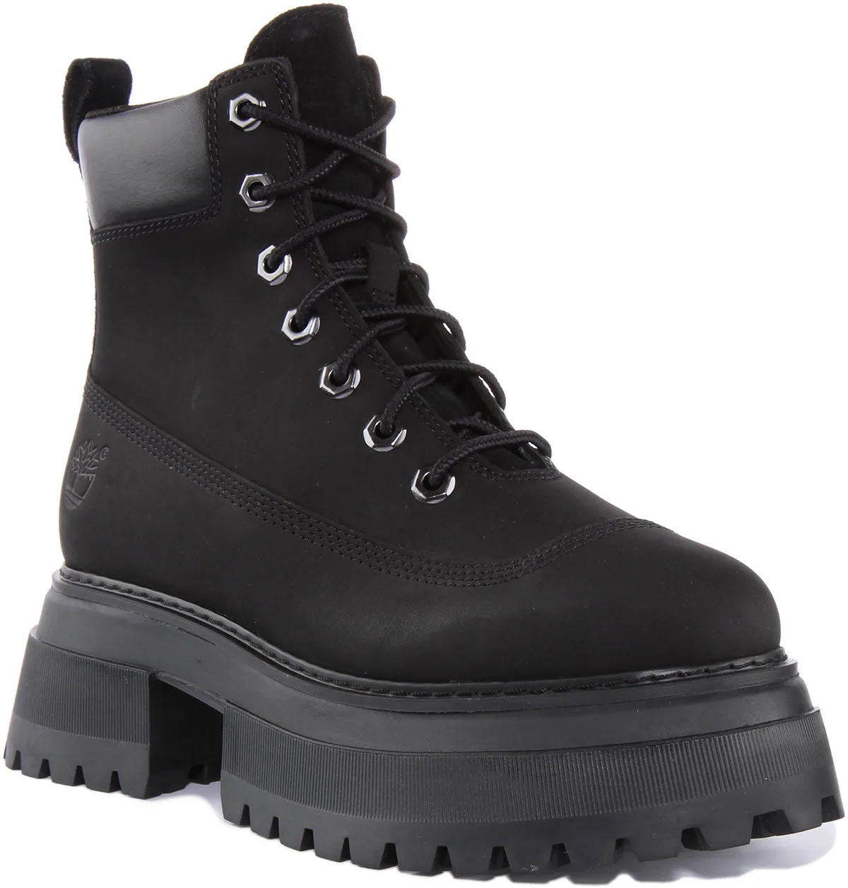 Timberland Sky 6 Inch Platform A428J Schuhe in Schwarz Timberland