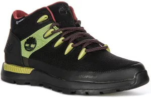 Timberland Sprint Trekker Mid Wasserdichte A6Crb In Schwarz Grün Für Herren Schuhe Timberland