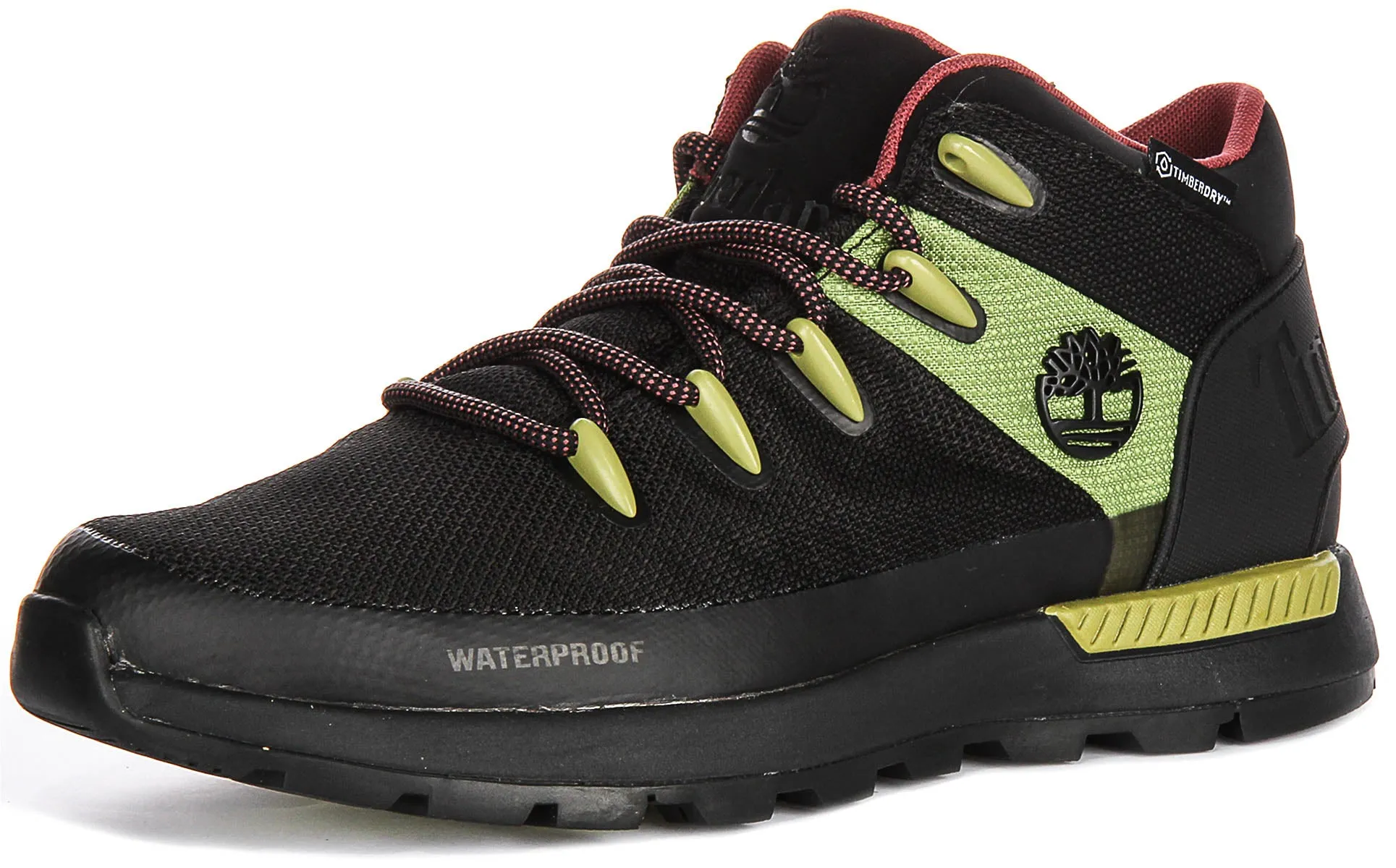 Timberland Sprint Trekker Mid Wasserdichte A6Crb In Schwarz Grün Für Herren Schuhe Timberland