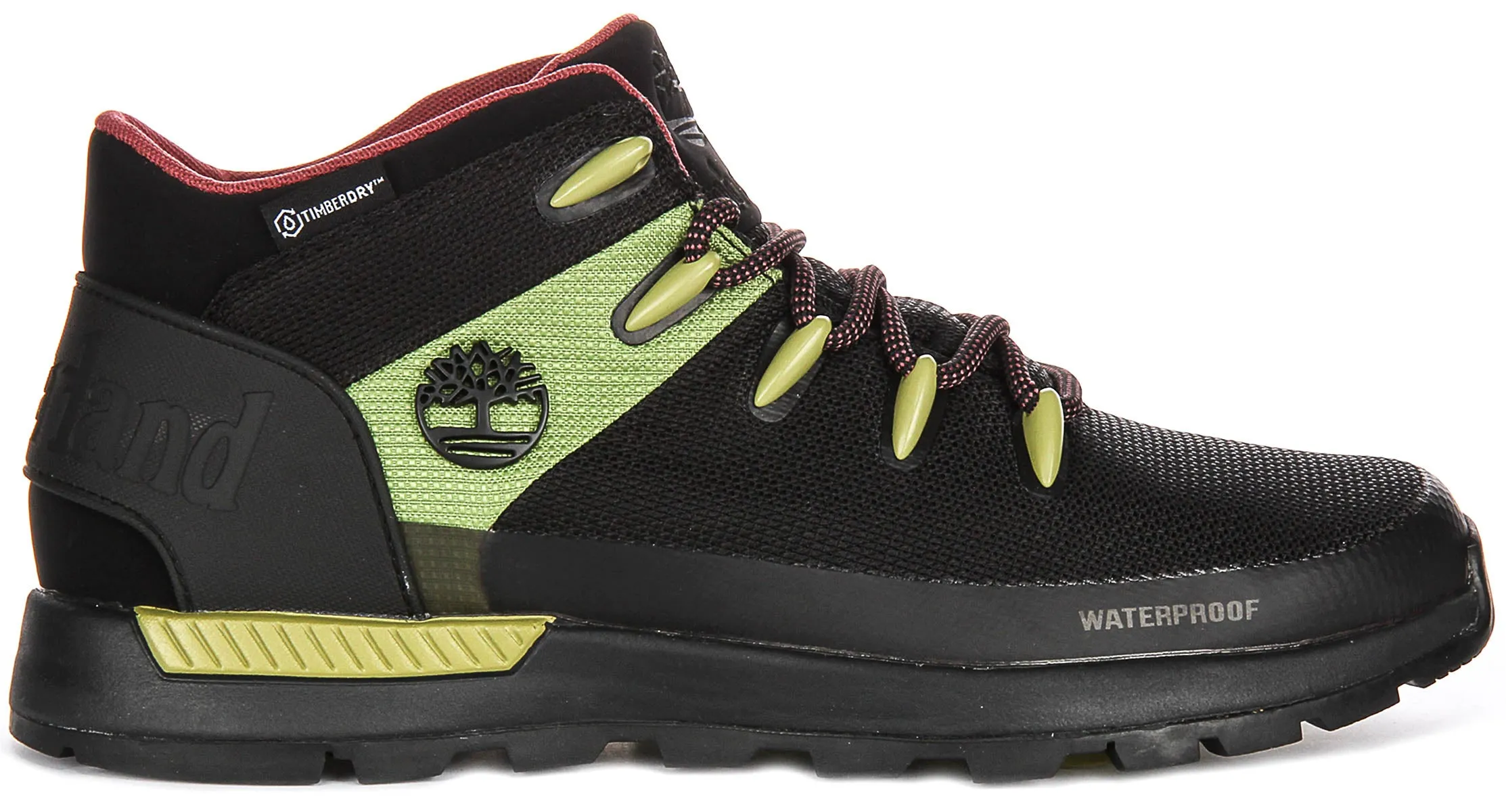 Timberland Sprint Trekker Mid Wasserdichte A6Crb In Schwarz Grün Für Herren Schuhe Timberland