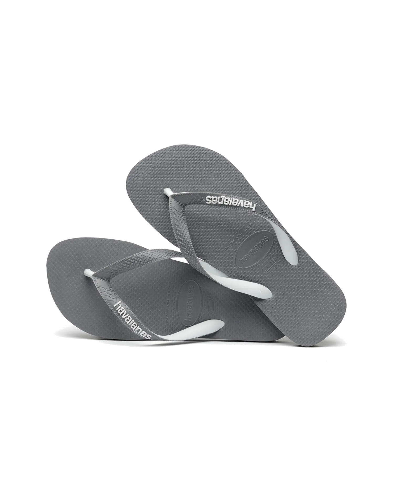 Top Mix Flip Flops in Stahlgrau & Stahlgrau