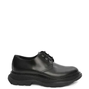 Tread Derby Hochglanz, Schwarze Schuhe_Alexander Mcqueen