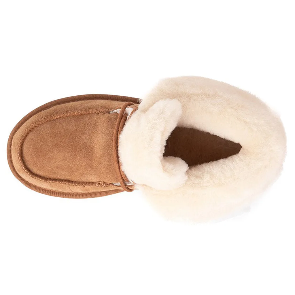 Ugg Diara Wildleder Schaffell Damen Knöchelstiefel