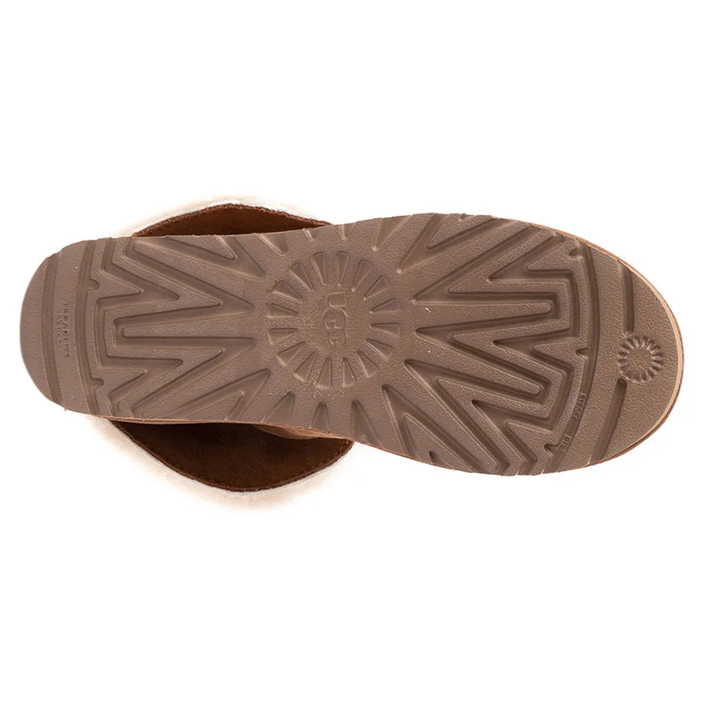 Ugg Diara Wildleder Schaffell Damen Knöchelstiefel