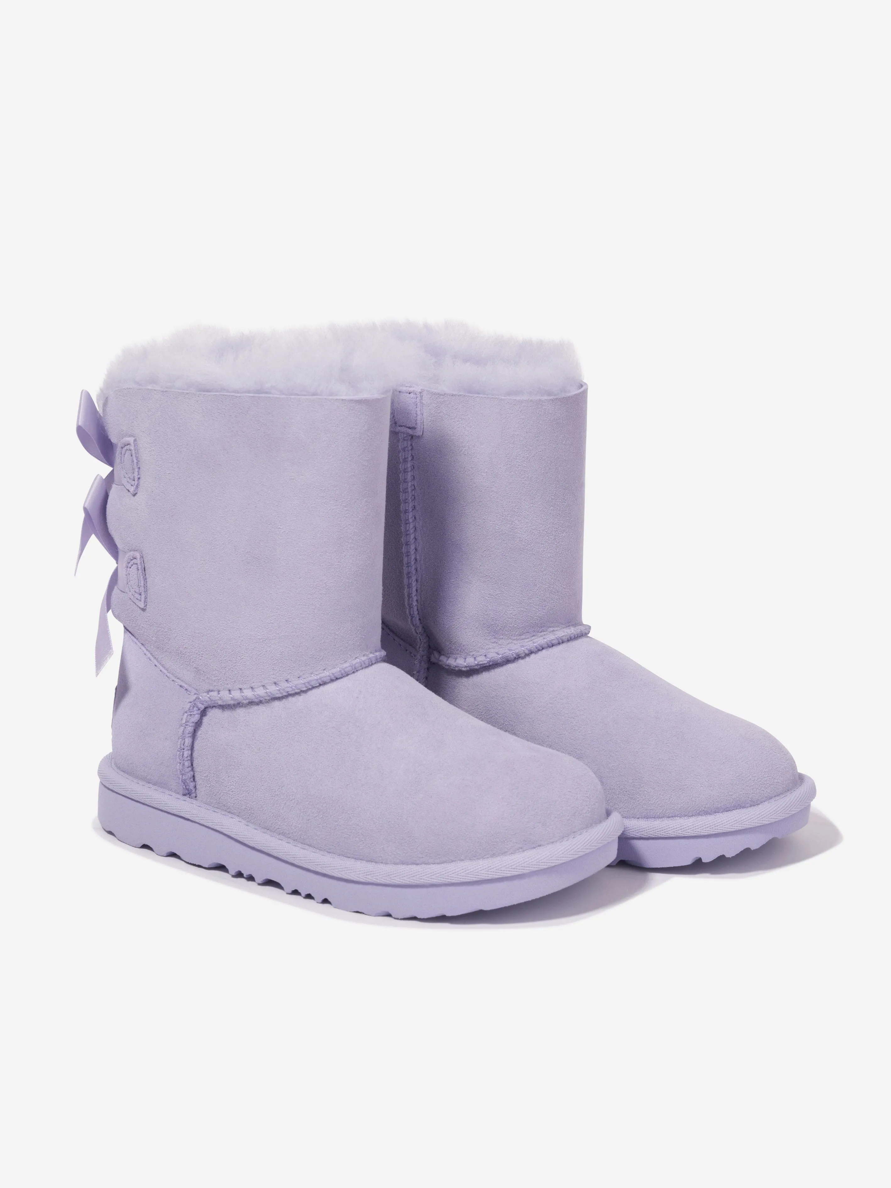UGG Mädchen Bailey Bow II Stiefel in Lila