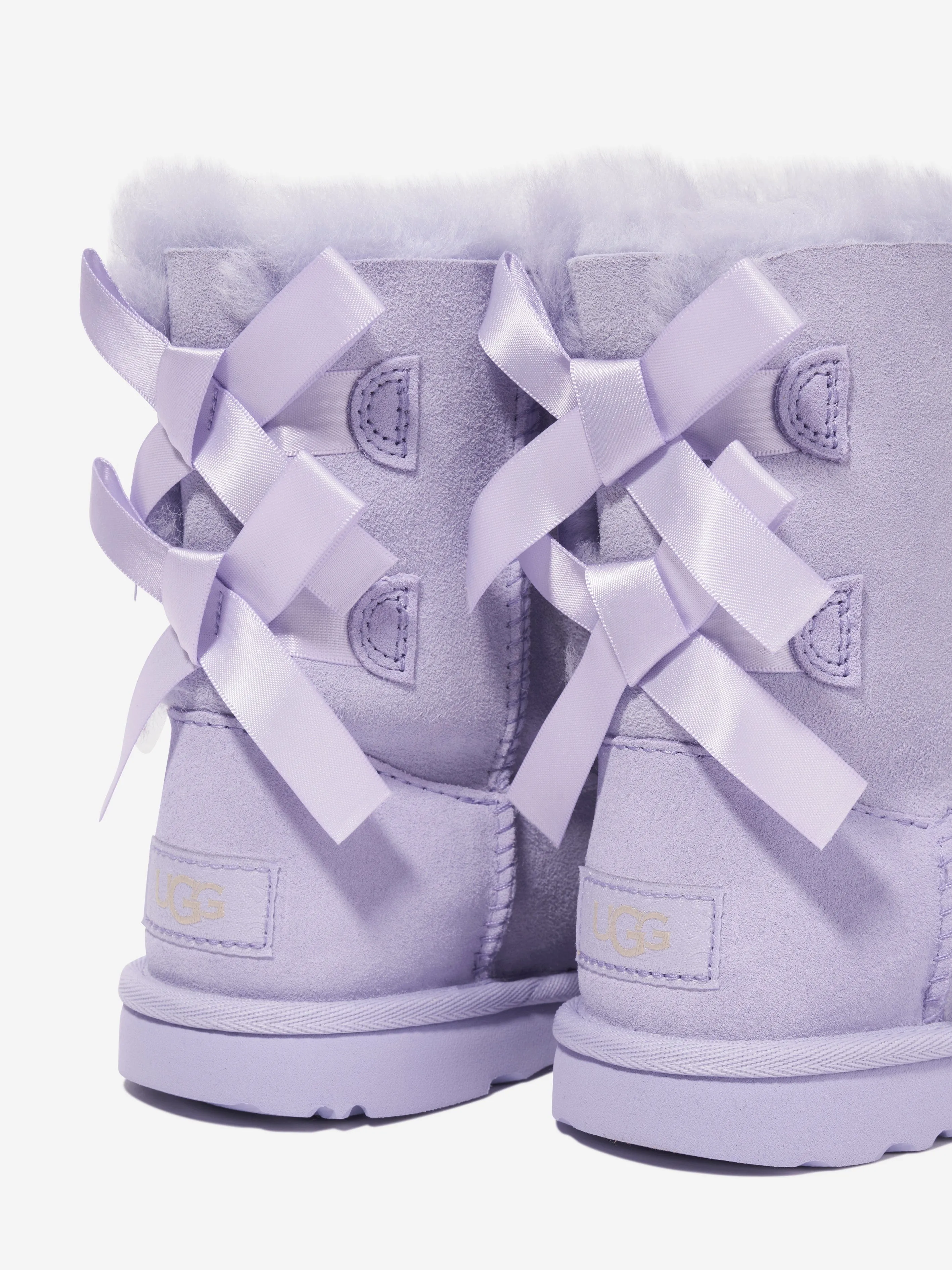UGG Mädchen Bailey Bow II Stiefel in Lila