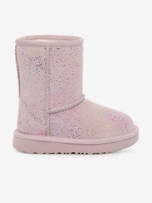 UGG Girls Classic II Glitzernde Himmel Stiefel in Lila
