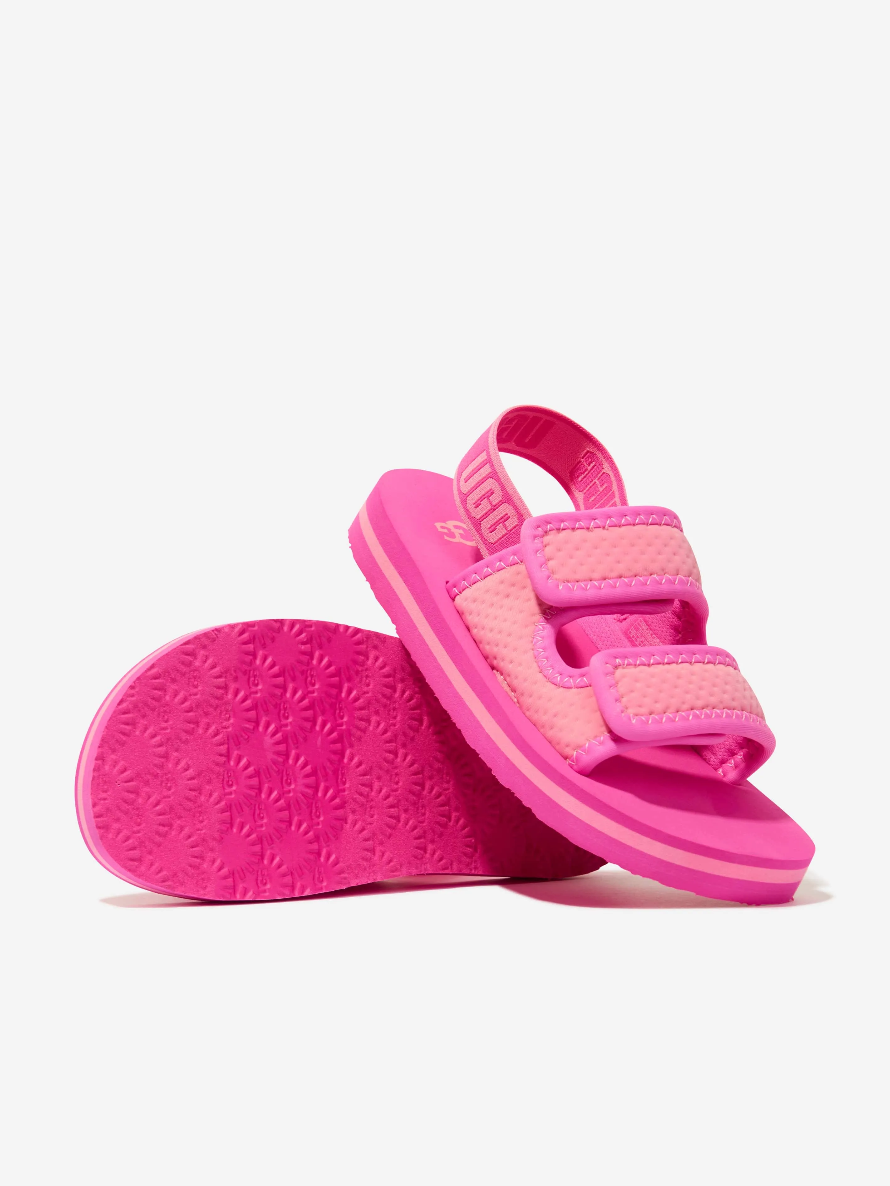 UGG Mädchen Lennon Slingback Sandalen in Rosa