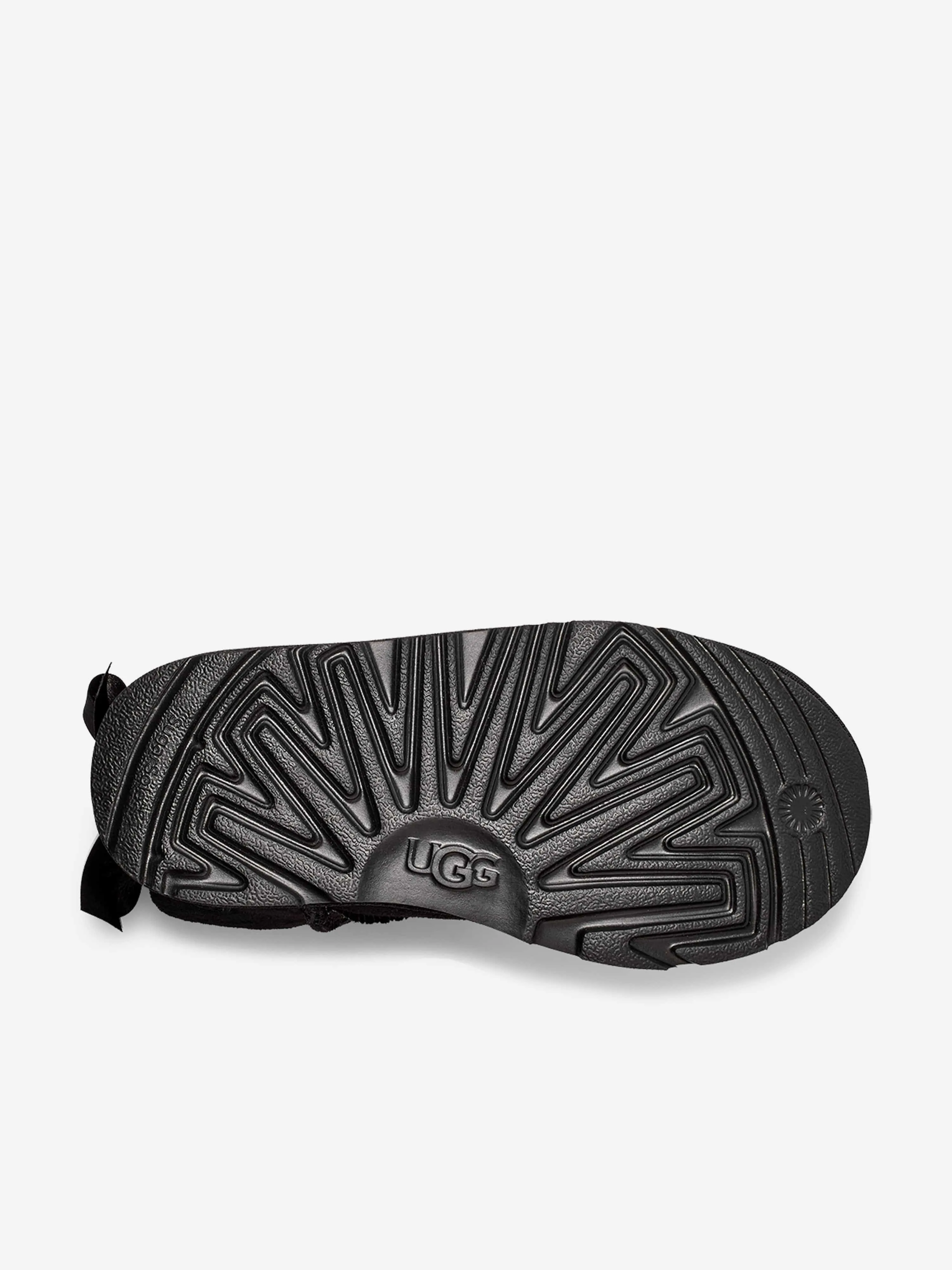 UGG Girls Mini Bailey Bow II Stiefel in Schwarz