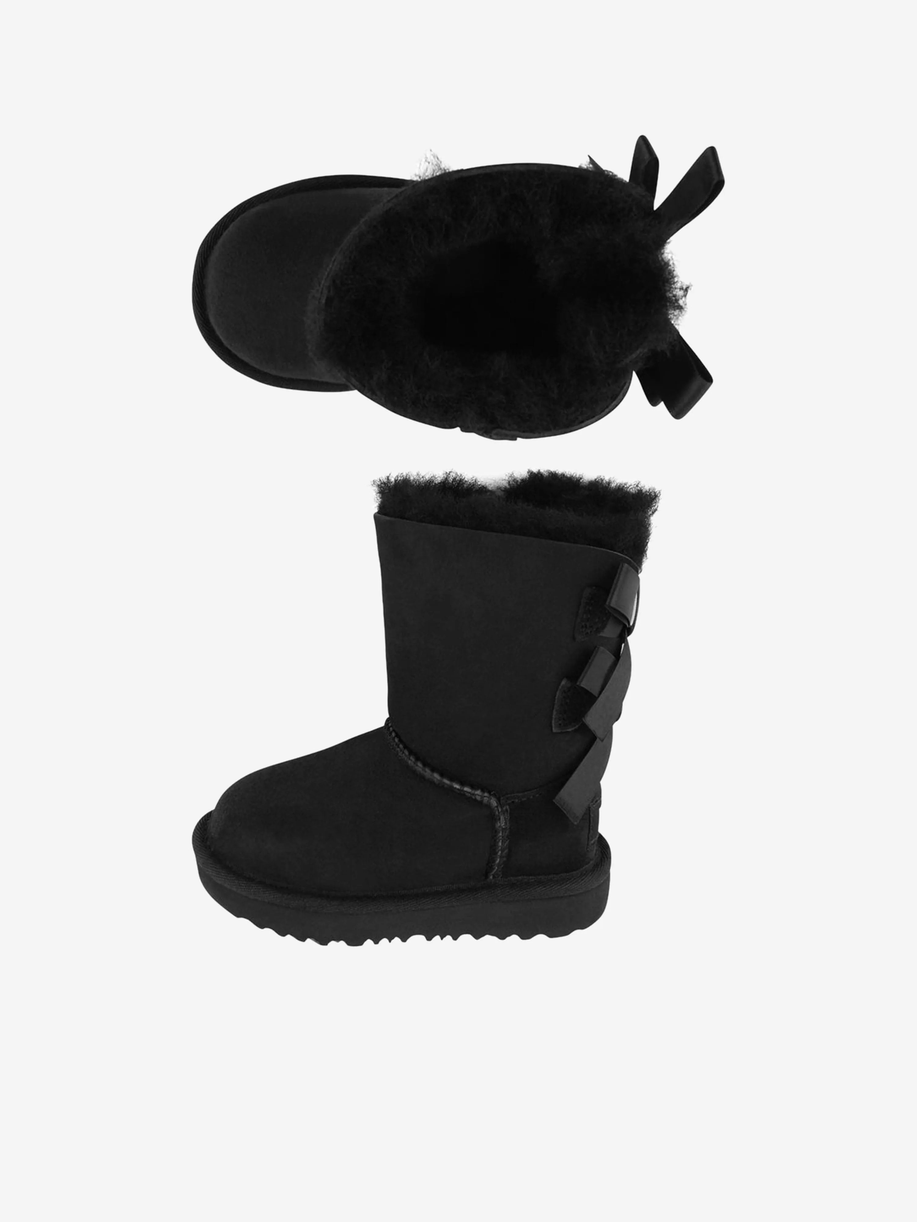UGG Mädchen Wildleder Bailey Bow II Stiefel