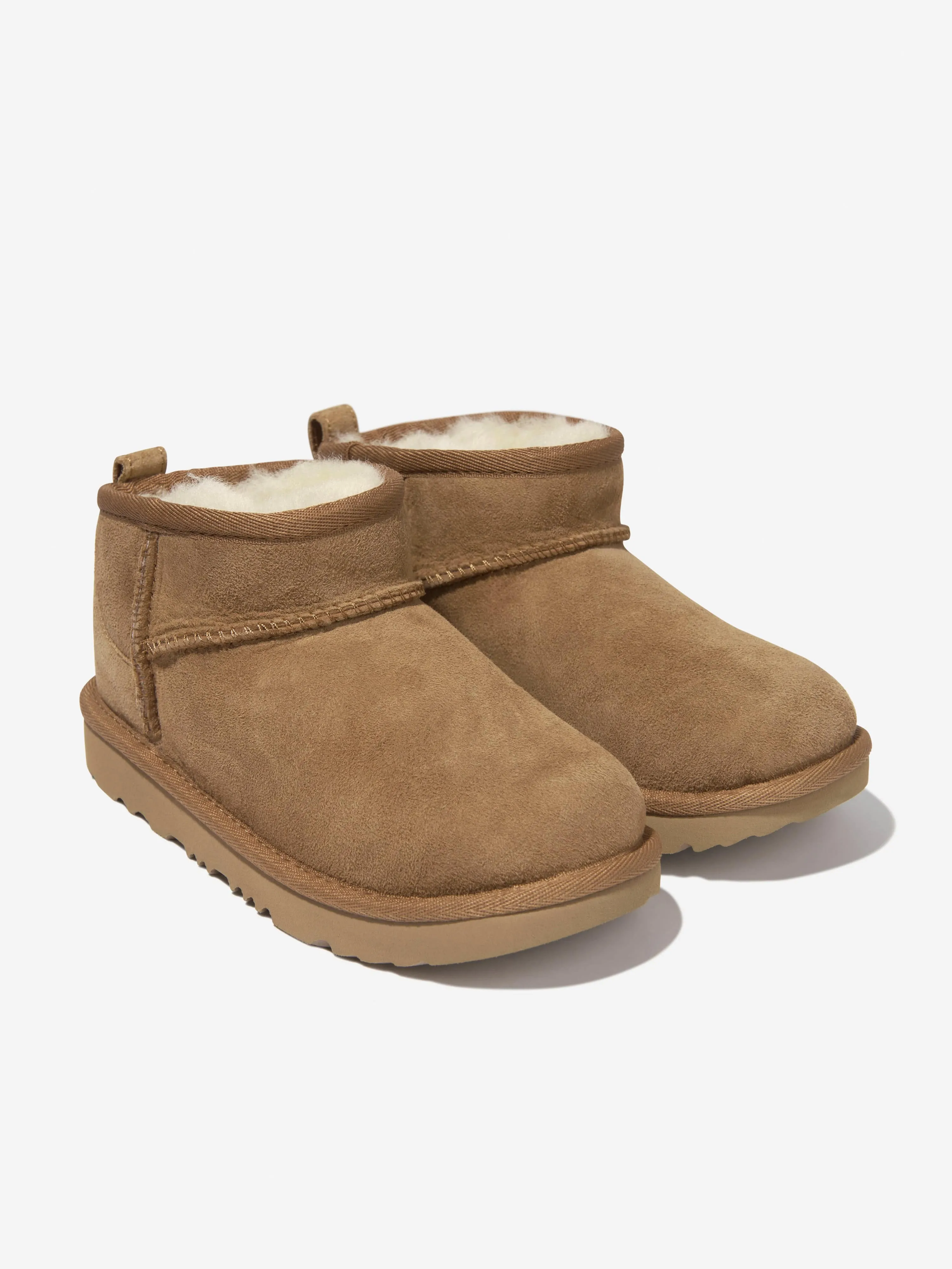 UGG Kids Classic Ultra Mini Stiefel in Braun