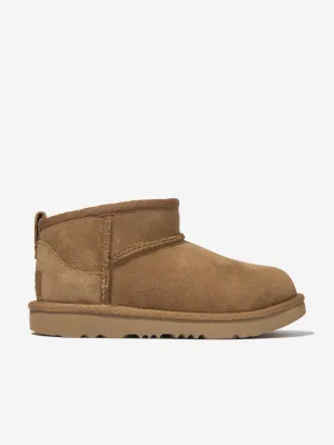 UGG Kids Classic Ultra Mini Stiefel in Braun