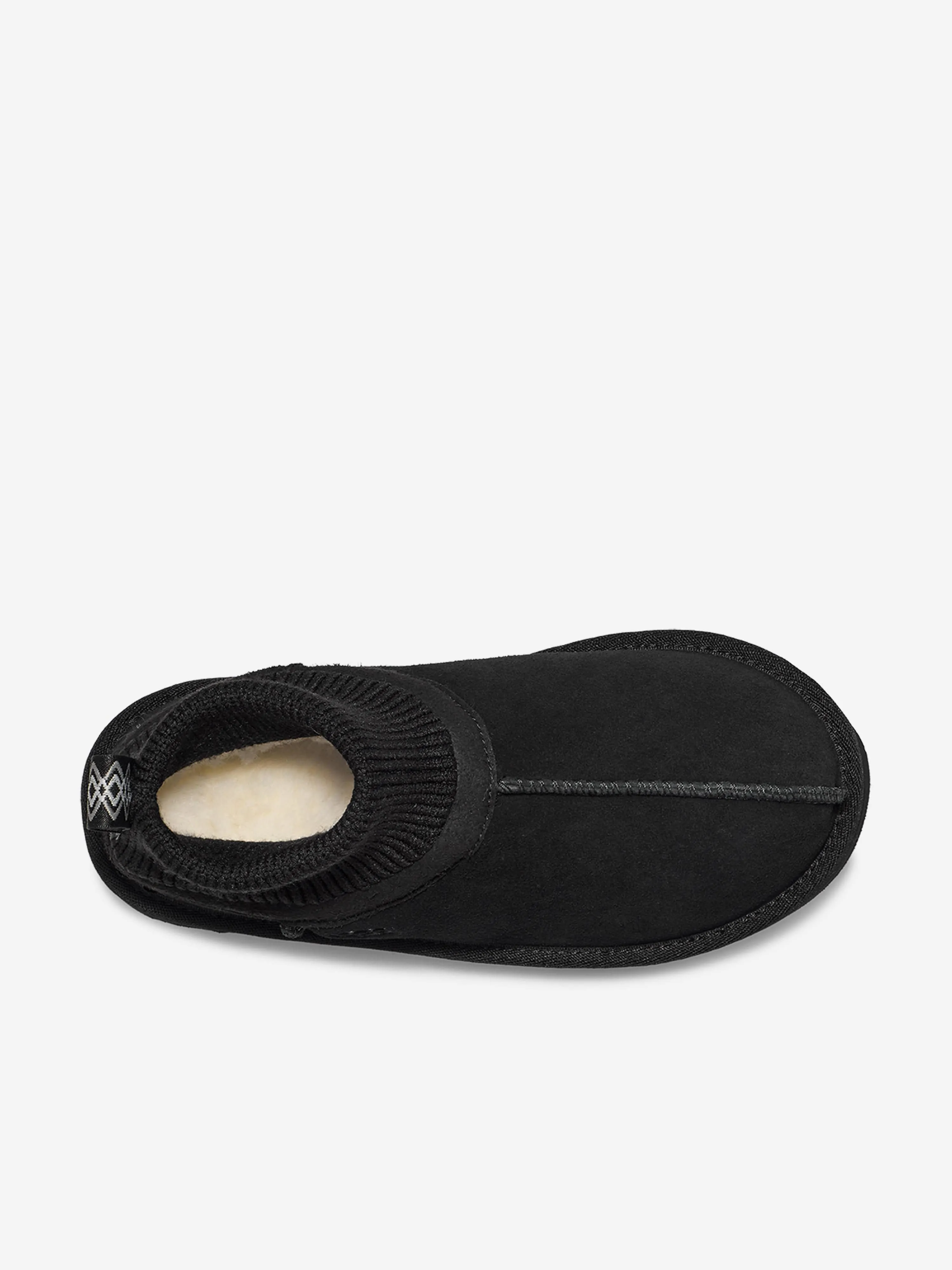 UGG Kids Classic Ultra Stretch Cuff Stiefel in Schwarz
