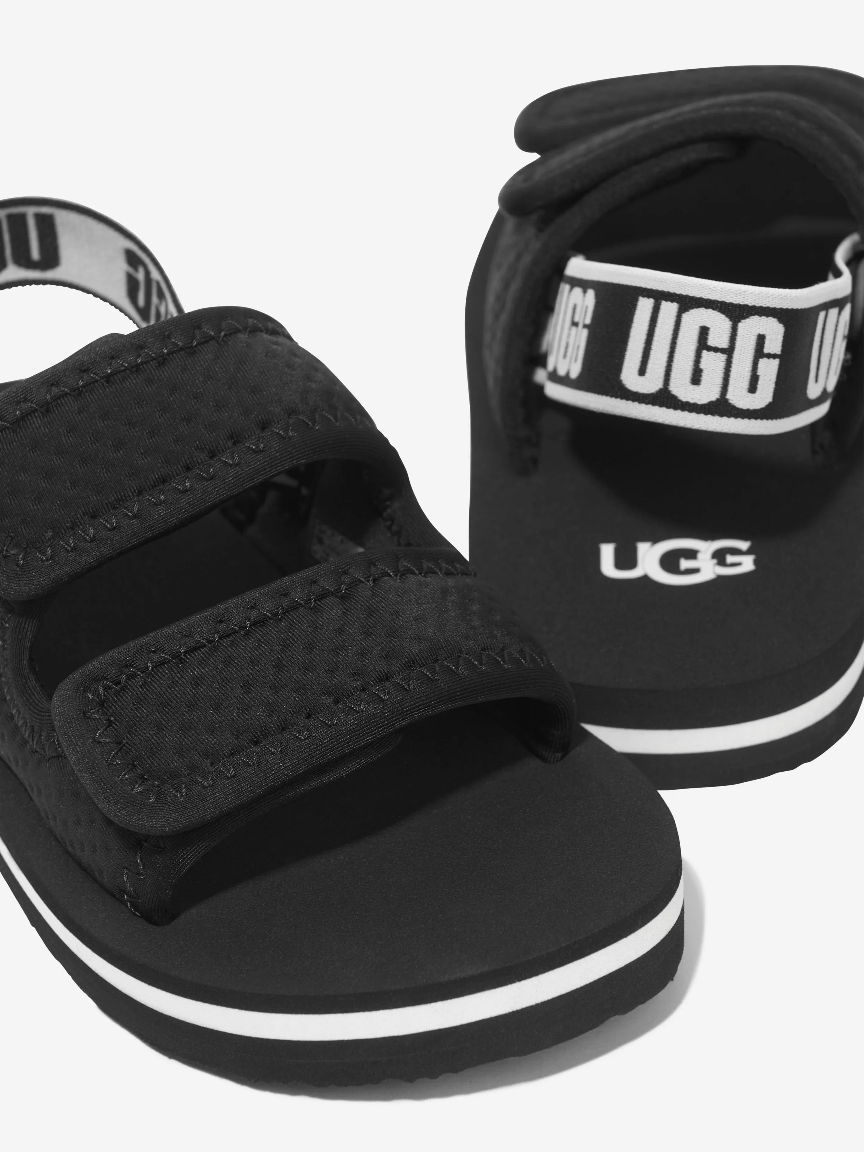 UGG Kids Lennon Slingback Sandalen in Schwarz