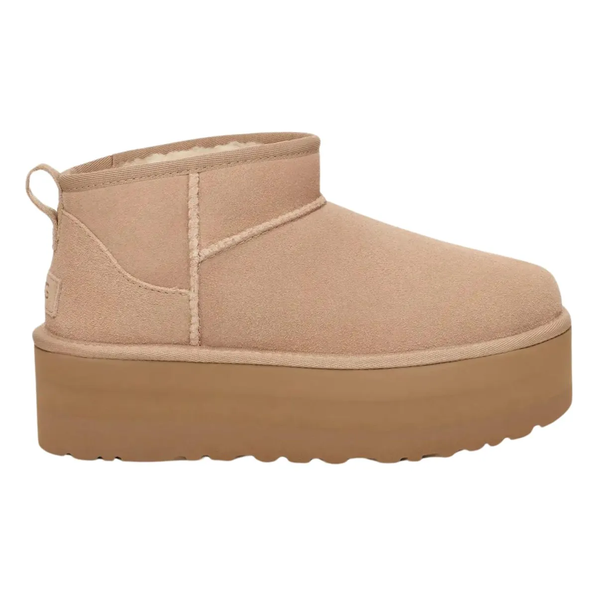 UGG Damen Classic Ultra Mini Platform Sand