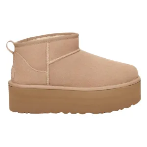 UGG Damen Classic Ultra Mini Platform Sand