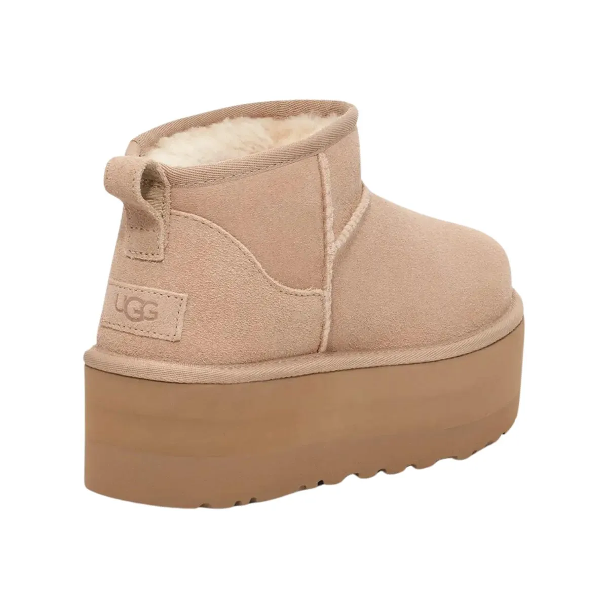 UGG Damen Classic Ultra Mini Platform Sand