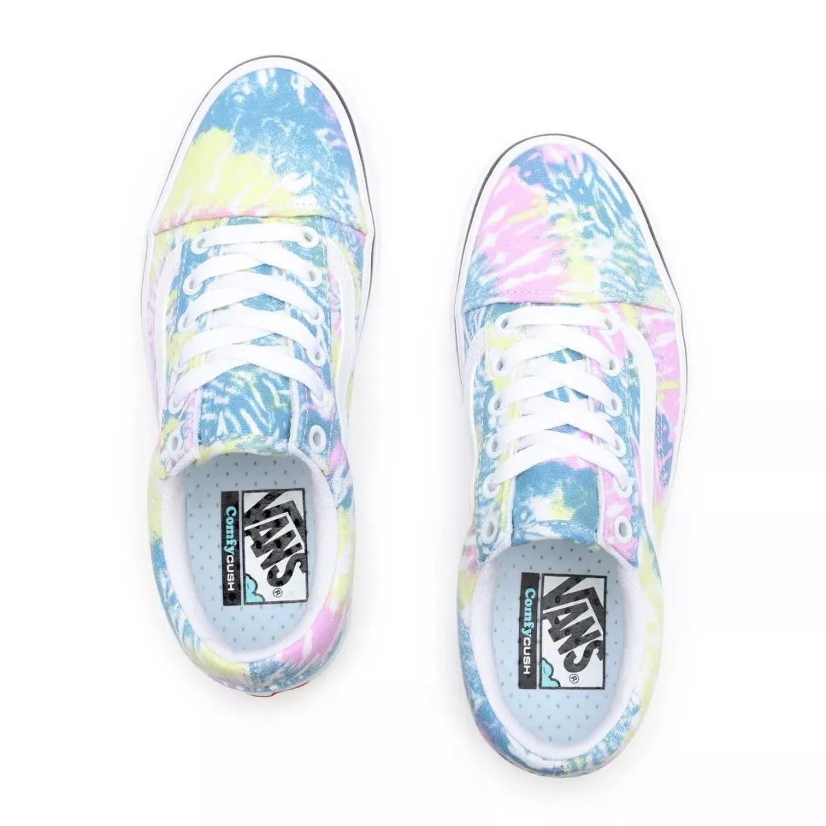 Vans Unisex Comfy Cush Old Skool Batik Orchidee/Reinweiß