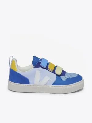 Veja Boys V-10 ChromeFree Leder-Turnschuhe in Mehrfarben