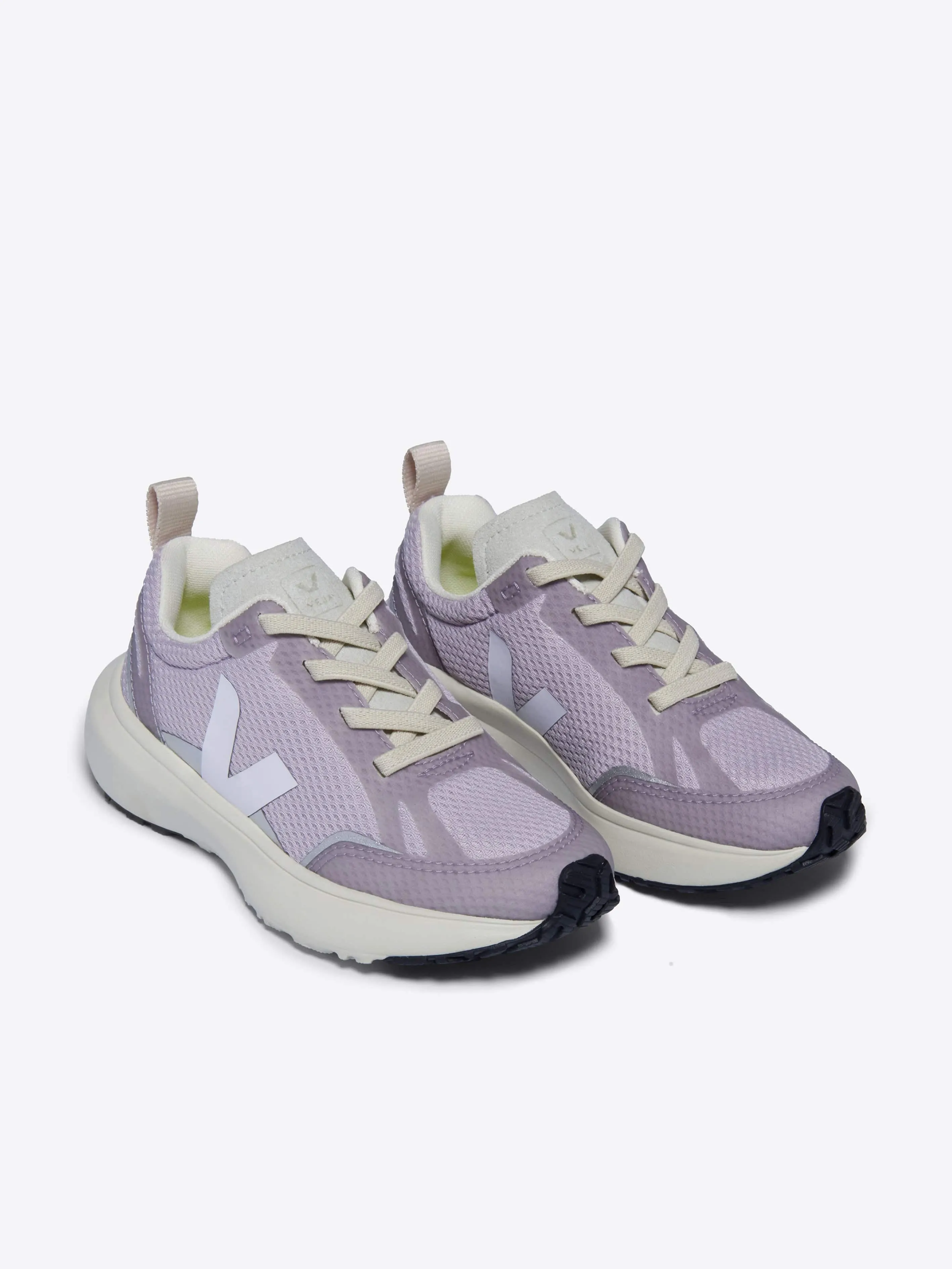 Veja Girls Canary Alveomesh Turnschuhe in Lila