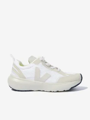 Veja Girls Canary Light Trainers in Weiß